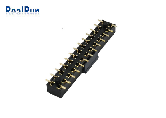 соединитель PCB положения изолятора 2x13P высоты 3.5mm женского заголовка 2.54mm SMT пластиковый