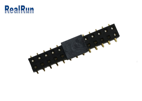 соединитель PCB положения изолятора 2x13P высоты 3.5mm женского заголовка 2.54mm SMT пластиковый