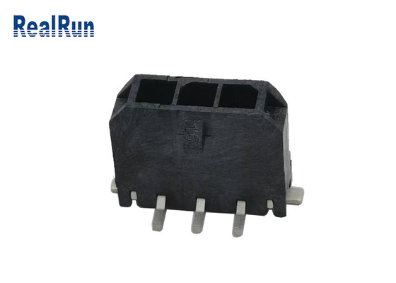 Штейн соединителя вертикальный SMD заголовка Pin UL 94V-0 3 LCP полудил 2-1445053-3