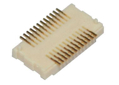 соединитель заголовка PCB DC 500V Pin соединителя 24 тангажа PA6T BTB 0.5A 0.5mm