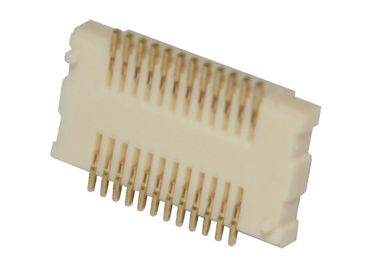 соединитель заголовка PCB DC 500V Pin соединителя 24 тангажа PA6T BTB 0.5A 0.5mm