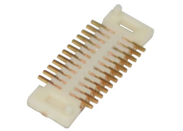 соединитель заголовка PCB DC 500V Pin соединителя 24 тангажа PA6T BTB 0.5A 0.5mm