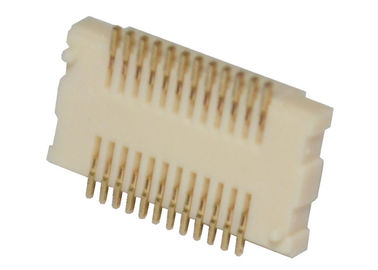 соединитель заголовка PCB DC 500V Pin соединителя 24 тангажа PA6T BTB 0.5A 0.5mm