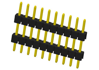 Контактный разъем Pcb высоты строки 2.0mm соединителя заголовка Pin DC500V SMT одиночный