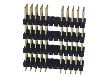 4 пластиковых строка тангажа 36P 3 AC 2.54mm соединителя 500V заголовка Pin