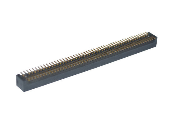 Соединитель заголовка коробки 100 Пин через доску отверстия к типу кабельных соединителей СМТ