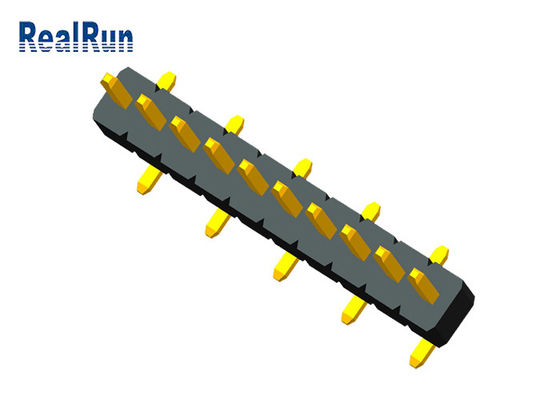 UL94V-0 SMT SMD 10P 	соединитель заголовка Pin тангажа 0.75A 1.0mm