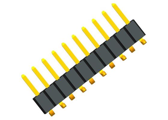 UL94V-0 SMT SMD 10P 	соединитель заголовка Pin тангажа 0.75A 1.0mm