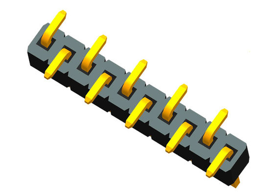 UL94V-0 SMT SMD 10P 	соединитель заголовка Pin тангажа 0.75A 1.0mm