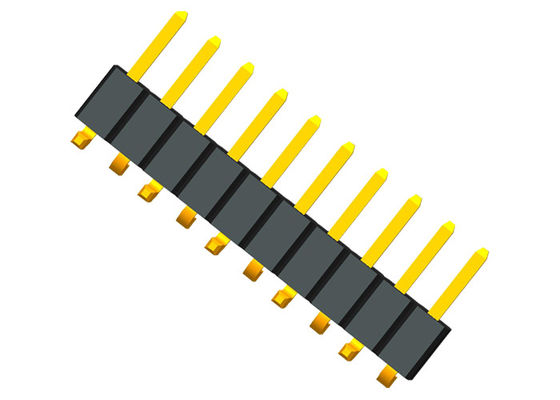 UL94V-0 SMT SMD 10P 	соединитель заголовка Pin тангажа 0.75A 1.0mm