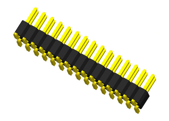 Соединитель заголовка Pin строки 2x10P SMD PA6T 1.0mm двойной
