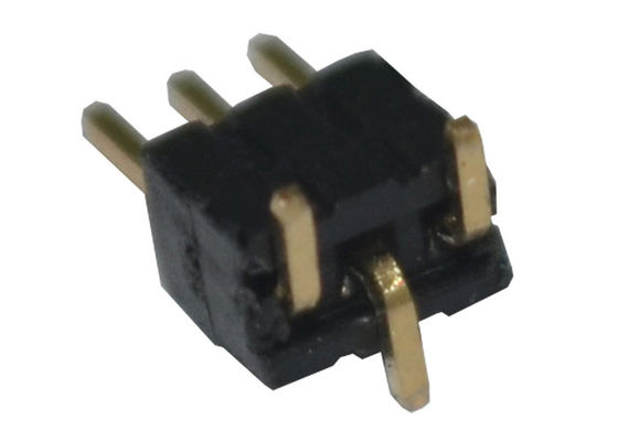 Соединитель заголовка вертикального 1A SMT SMD 1.27mm тангажа PA6T мужской