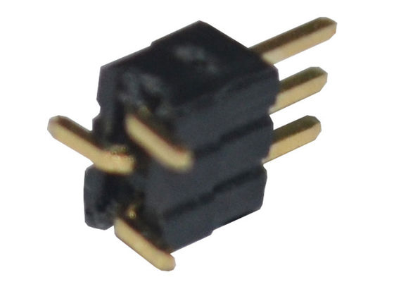 Соединитель заголовка вертикального 1A SMT SMD 1.27mm тангажа PA6T мужской