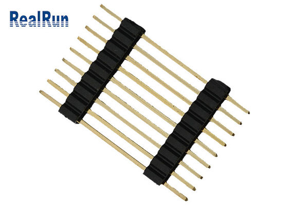 соединитель заголовка доски Pcb 1.27mm пластиковый PA9T Nylon6T