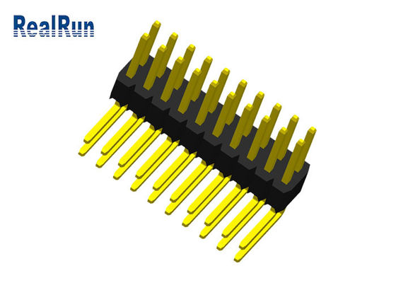 Прямоугольное 1.27mm UL94V-0 до соединитель PA6T PCB отверстия