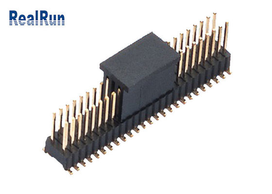 Соединитель заголовка Pin PCB 1.27×2.54mm SMT SMD PA9T