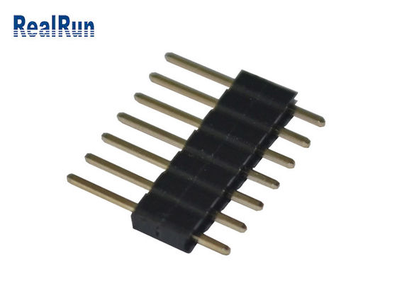 Золото покрыло тангаж заголовка 2.0mm Pin строки погружения 7pin одиночный