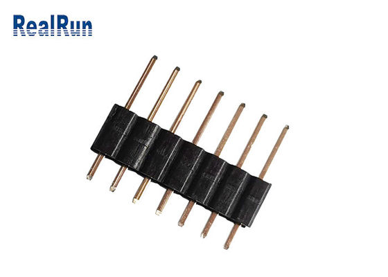 Золото покрыло тангаж заголовка 2.0mm Pin строки погружения 7pin одиночный