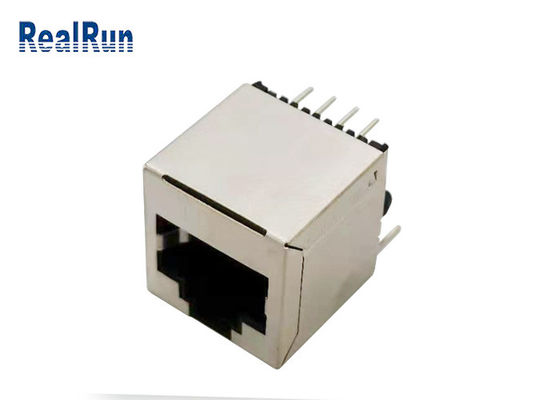 Соединитель RJ45 одиночное гаван 125VAC бронзы светомассы PA46 модульный