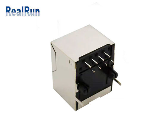 Металл соединителя UL94-0 125V Rj45 защищал 10P8C модульное RJ45 Джек