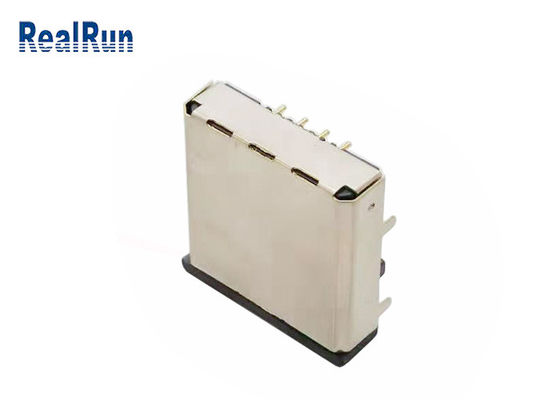 Металл защищал модульный соединитель RJ45-SP-37 PCB штепсельной вилки LCP Rj45