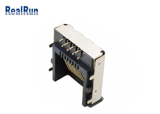 Металл защищал модульный соединитель RJ45-SP-37 PCB штепсельной вилки LCP Rj45