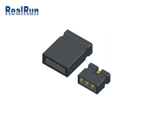 Соединитель PBT UL94V-0 заголовка Pin тангажа 2.54mm крышки прыгуна