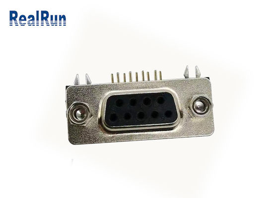 Прямоугольный Pin VGA DR 9 соединителя изолятора d 1000VAC PBT под