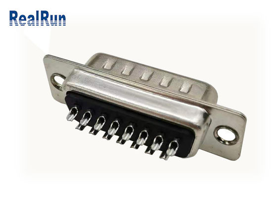 Соединитель 15 Pin d Subminiature проштемпелевал контакт прямое PBT