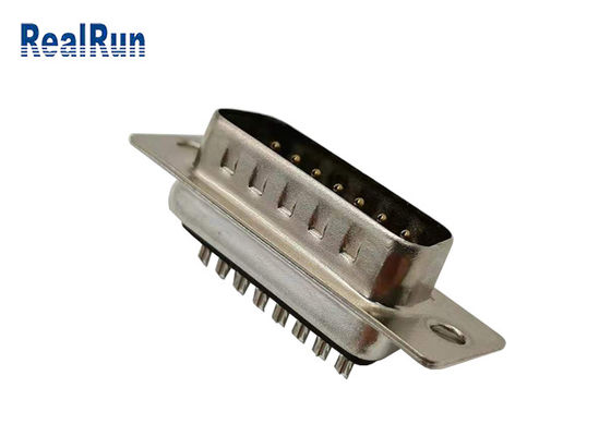 Соединитель 15 Pin d Subminiature проштемпелевал контакт прямое PBT