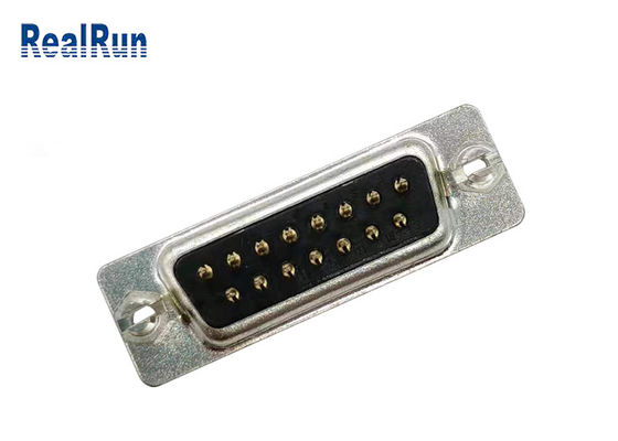 Соединитель 15 Pin d Subminiature проштемпелевал контакт прямое PBT