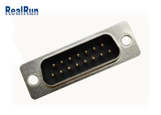 Соединитель 15 Pin d Subminiature проштемпелевал контакт прямое PBT