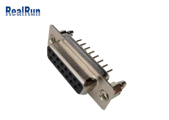 Прямой соединитель мужское женское PBT PCB 1000VAC D Pin DP 15 ПОД