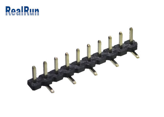 Строка PA6T соединителя 2.0mm заголовка Pin PA6T вертикальная SMT SMD одиночная