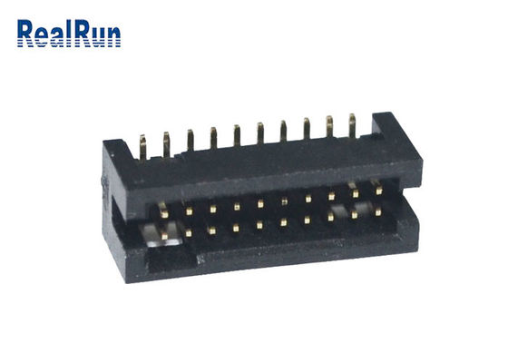 20P держатель строки PA6T заголовка коробки припоя тангажа PCB 1.27mm двойной поверхностный