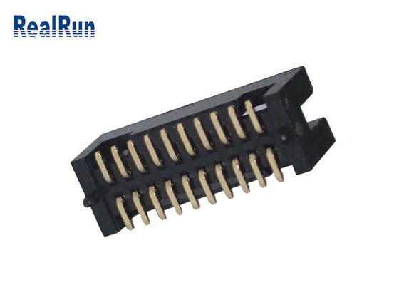 20P держатель строки PA6T заголовка коробки припоя тангажа PCB 1.27mm двойной поверхностный