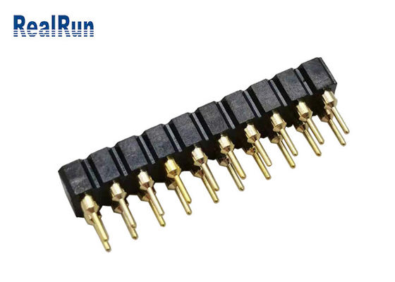 Соединитель гнезда строки Pin женского заголовка 20 Pin ПОГРУЖЕНИЯ PBT 2.54mm двойной