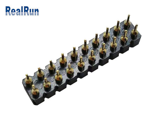 Соединитель гнезда строки Pin женского заголовка 20 Pin ПОГРУЖЕНИЯ PBT 2.54mm двойной