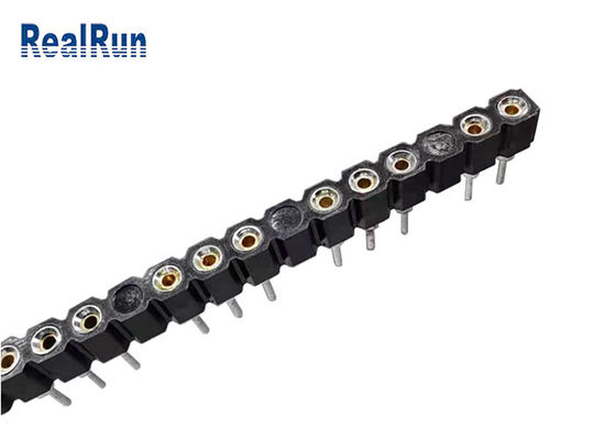 Тангаж 2.54mm 180 Pin заголовка UL94V-0 1*30 прямого Pin степени
