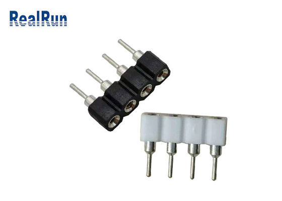 погружение строки 4P соединителя 1 золота 1000V RMS 2.54mm женское терминальное