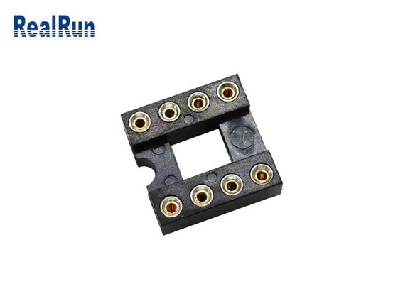 Соединитель UL94V-0 прямое 8P заголовка гнезда тангажа 2.54mm IC женский