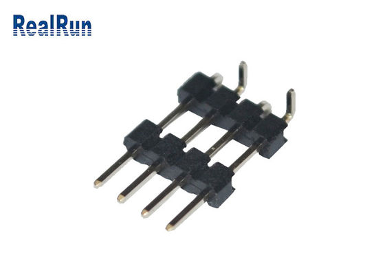 UL94V-0 соединитель заголовка PCB заголовка 2amp Pin латуни PA6T 2.0mm SMT мужской