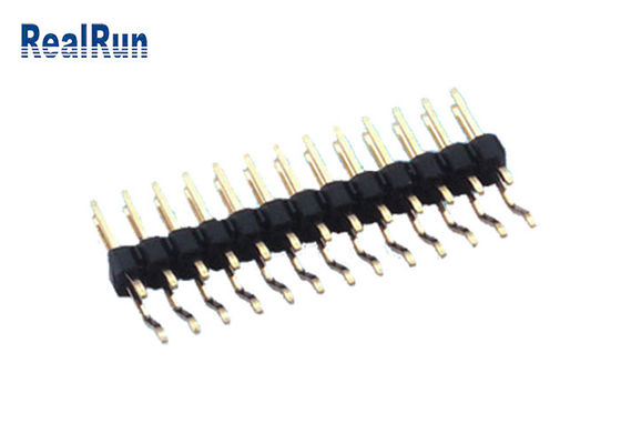 Золота заголовка Pin SMD 1000VAC PA6T Pin 36 PA6T горизонтального внезапный