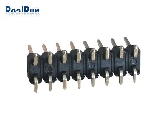 Тангаж строки 2.54mm соединителя заголовка Pin SGS PA6T 16 двойной UL94V-0
