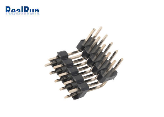 Соединитель заголовка строки заголовка 10P DC500V 2 Pin PA6T PBT LCP латунный