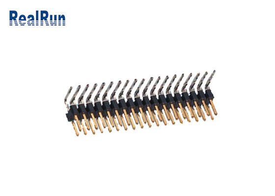 заголовок Pin строки соединителя UL94V-0 DC500V заголовка Pin SGS 2*18P PBT двойной