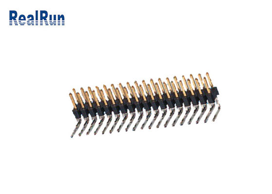 заголовок Pin строки соединителя UL94V-0 DC500V заголовка Pin SGS 2*18P PBT двойной