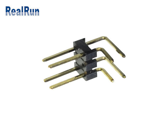 Соединитель заголовка строки соединителя UL94V-0 заголовка Pcb LCP PA6T PBT двойной