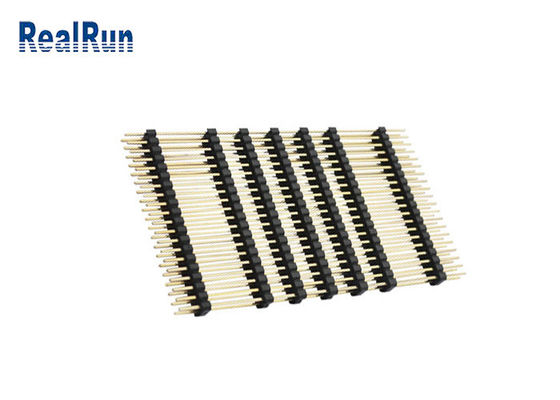 Соединитель термопластиковое UL94V-0 заголовка Pin LCP прямой PA6T PBT