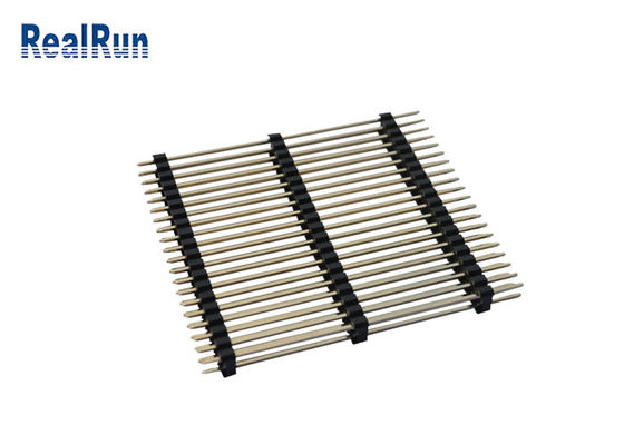 PBT LCP PA6T 40P двойные строки Pin заголовка Au прямо 3 пластиковый 3U»